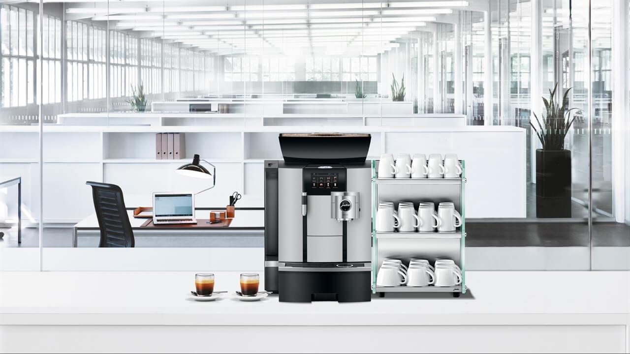 Coffee machine in commercial office room Perth