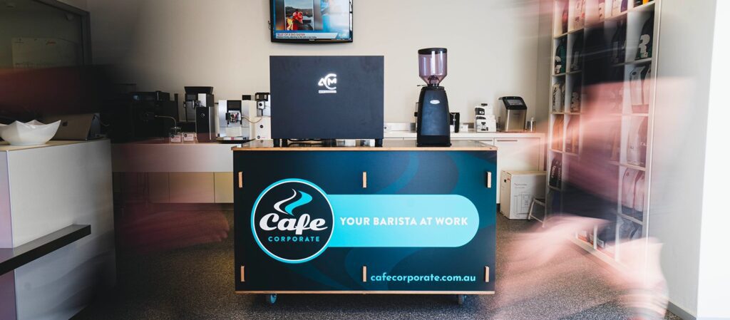 Mobile coffee cart for hire in Perth
